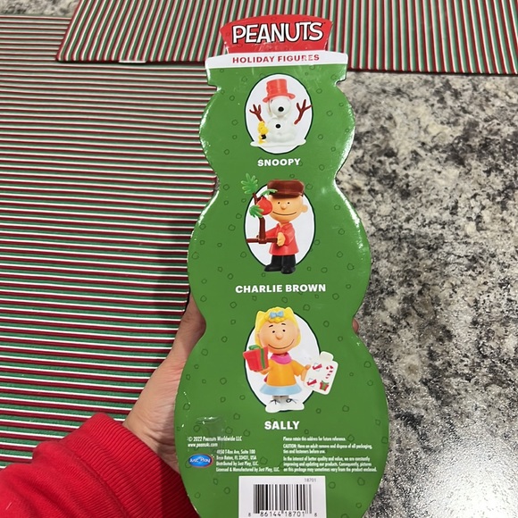 Peanuts Holiday Figures Snoopy Charlie Brown Christmas Figurines Collectibles - Picture 7 of 10